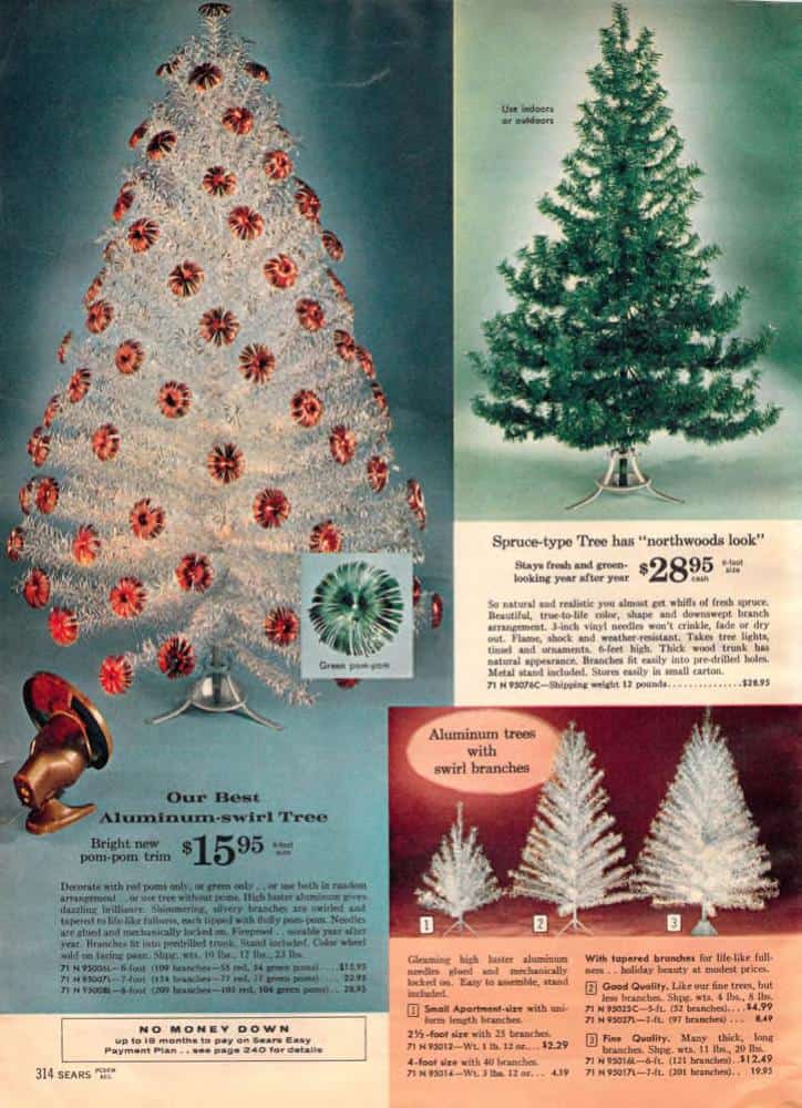 Sears Christmas Wishbook 1960s - Inspiration for mid-century inspired Christmas decor From https://archive.org/