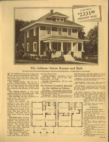 Gordon-Van Tine American Foursquare House. 1929 Catalog Courtesy of archive.org