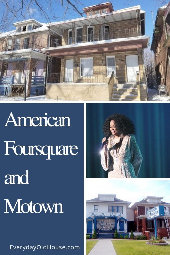 The American Foursquare House and Motown share history. See what they have in common #AmericanFoursquarehoouse #AmericanFoursquare #motownbeginnings