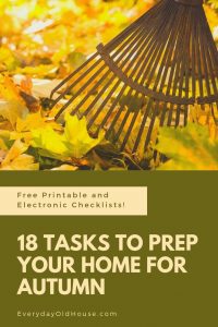 How to prep your home for autumn with Google Docs, Excel, and pdf formats #freepdf #excelspreadsheet #googlechecklist
