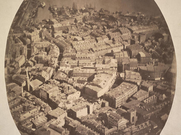Oldest Historic aerial of Boston