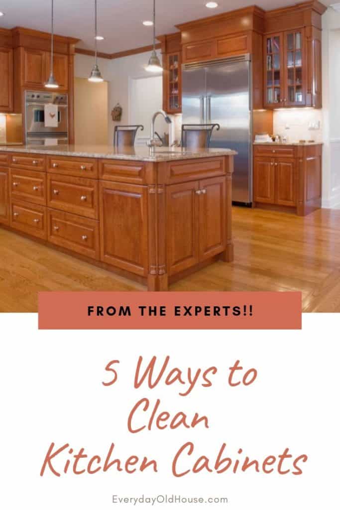 5 Expert Ways To Clean Wooden Kitchen Cabinets Everyday Old House