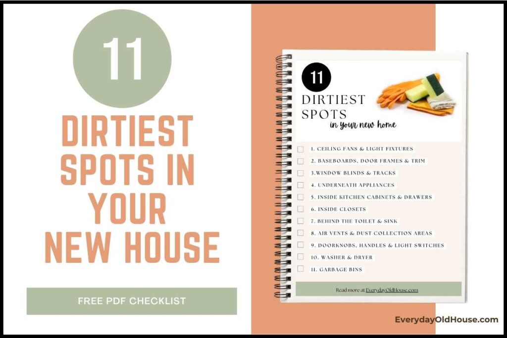 checklist of the 11 dirtiest spots in a new house. here's what the sellers forgot to clean...