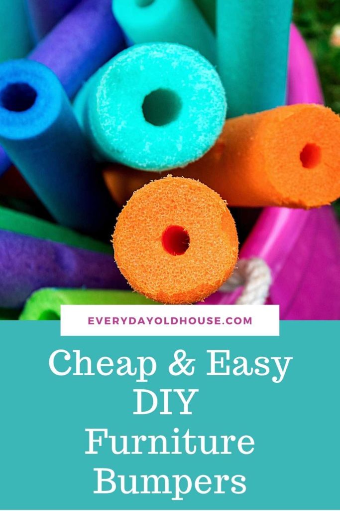 Cheap and Easy Furniture Bumpers DIY hacks