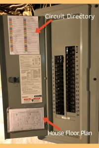 How to properly label a circuit breaker panel #electrical #label #circuitbreakers