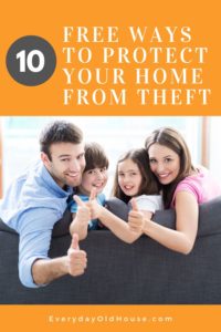 Increase Your Home's Security with these 10 Easy and Free Ideas! #homeowner #safety