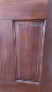 How to Fix Small Hairline Cracks in Wood Door with Wood Putty.  Why do wood doors crack? #woodendoor #cracksinwood #fixdoor