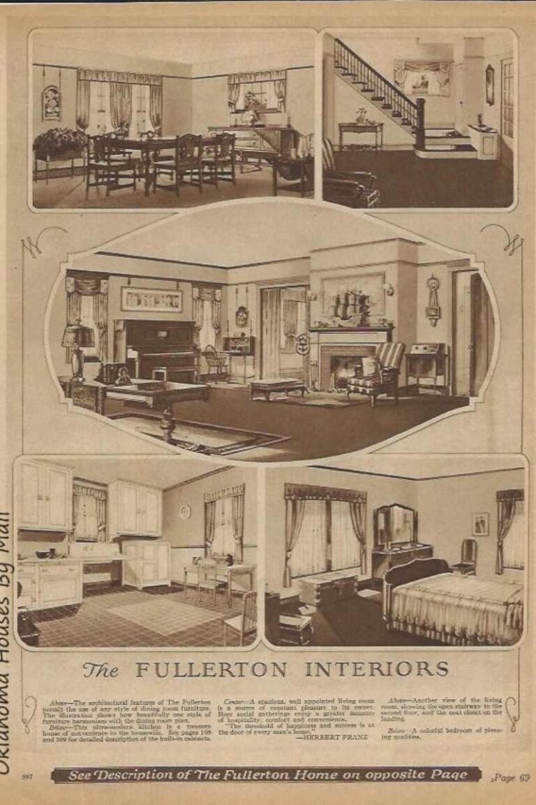 10 More Sears Foursquare Kit House Plans [Part 2] - Everyday Old House