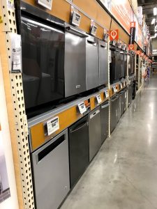 Home Depot Dishwasher aisle #homedepot #appliances