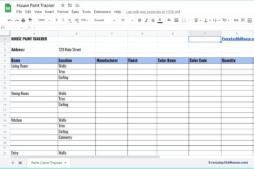 6 FREE Ways to Keep Track of House Paint Colors - Everyday Old House