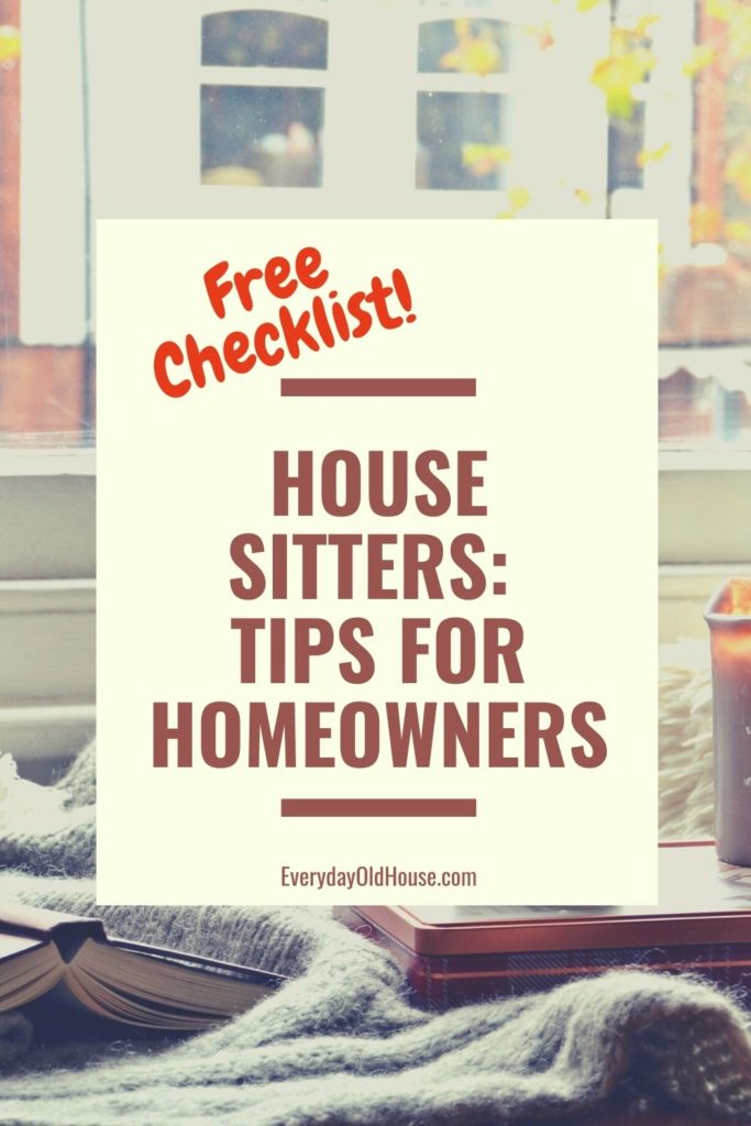 How to Prep Your House Sitter with ALL your home's essential information with this FREE printable House Sitter checklist - emergency contacts, pet care, etc. Rest peaceful knowing your home (and pets) are in good hands! #homeowner #housesitting #vacationprep #petsitting