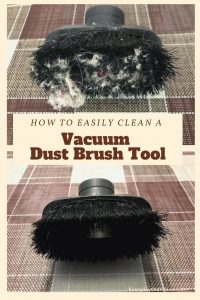 How to easily clean a vacuum dust brush tool #cleaning #vacuum