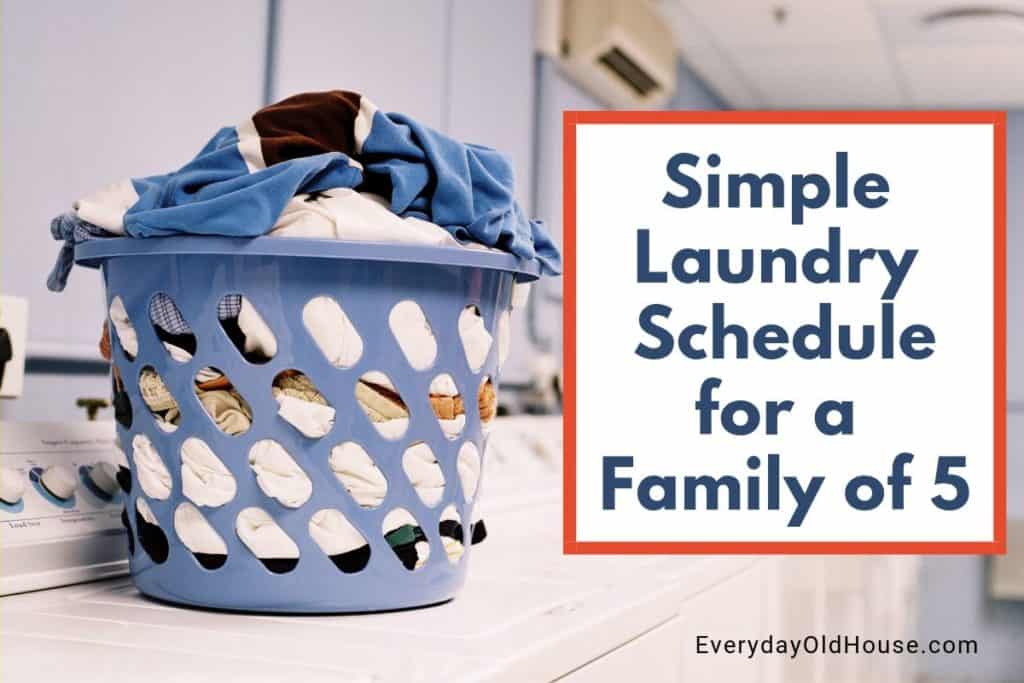 Using a simple trick, I was able to organize my laundry routine to a simple, manageable chore #ihatelaundry #laundryforfamilyof5 #laundrymadesimple