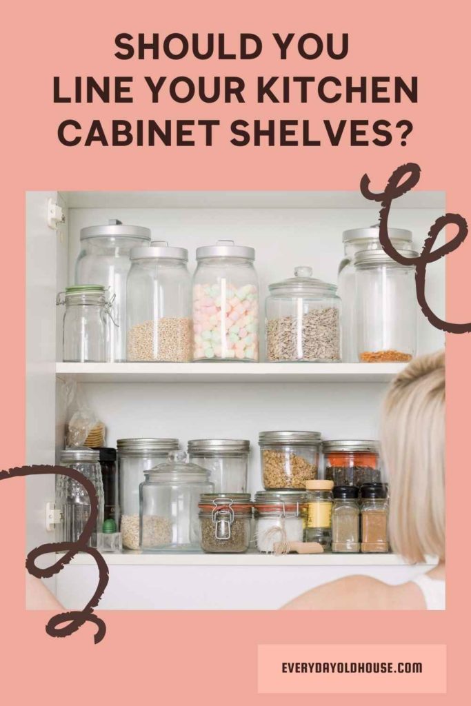 Kitchen Cabinet Shelf Liners, What To Use Line Pantry Shelves