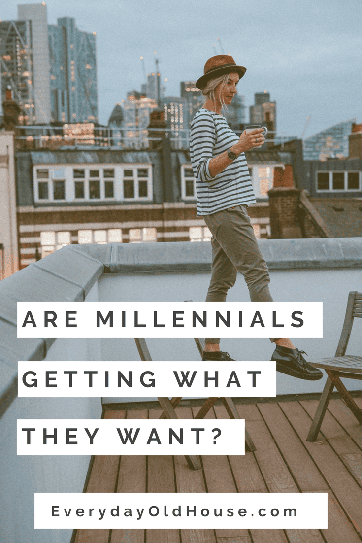Are millennials buying new or old houses?  Is this what they want?  #vintagehousetrends #millennialbuyingtrends