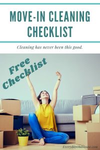 Printable Move-in Cleaning Checklist For Your "New" Old House ...