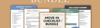 The Ultimate New Homeowner Moving Checklist Bundle (with Bonus Worksheets)