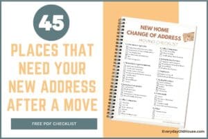 Moving soon? Avoid missed bills and service disruptions with this essential new home address change checklist! Find out who you need to notify when moving. #MovingTips #ChangeOfAddress #NewHome