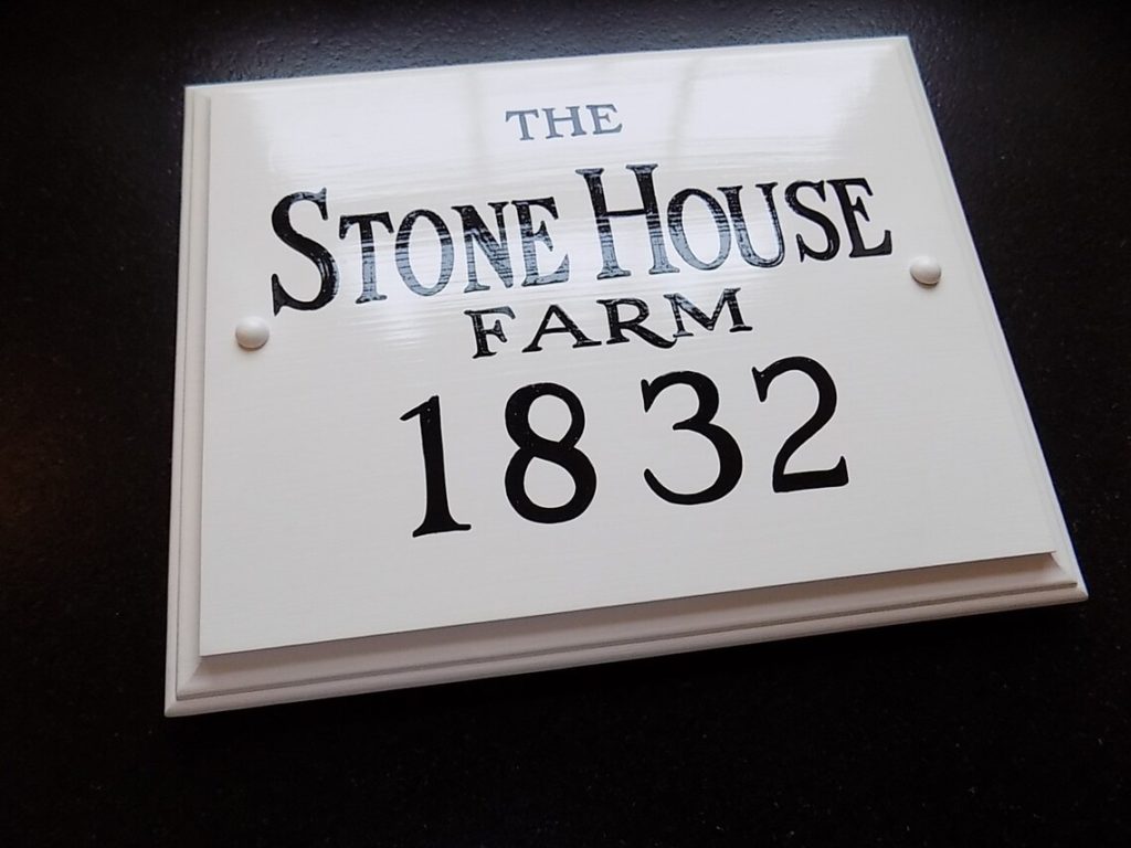 Hand Painted Sign Shop on etsy for Historic Houses - gifts for old house enthusiast