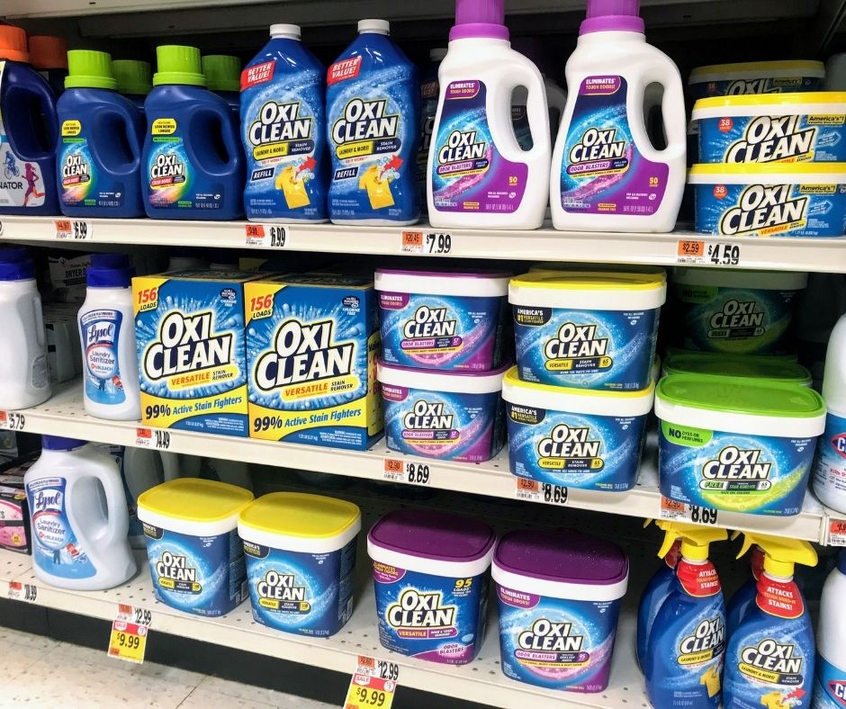 OxiClean at Stop and Shop grocery store