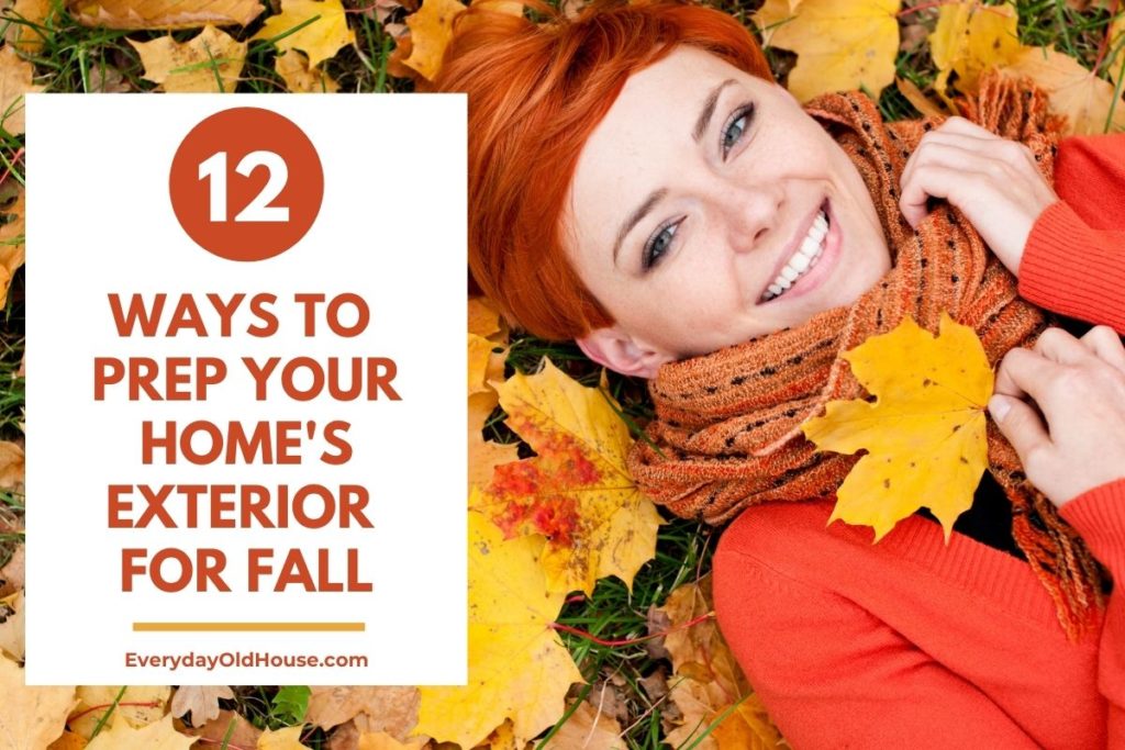 You love your home. Keep it running smoothly and efficiently through the harsh winters with these 12 tips to prep your home's exterior for the fall. #fallmaintenance #homeowner