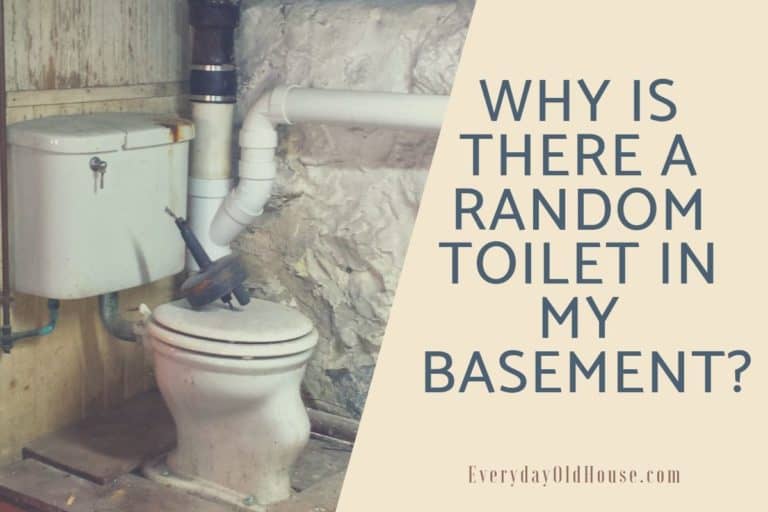 3 Reasons Why Old Houses Have a Random Toilet in the Basement ...