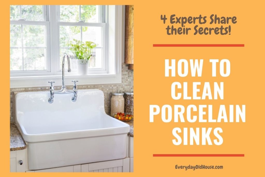 4 Ways to Easily and Quickly Remove Black Scuff Marks From a Porcelain Kitchen Sink - from the Experts! #cleankitchen