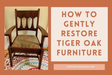 beautiful tiger oak mission-style chair entitled How to Gently Restore Tiger Oak Furniture