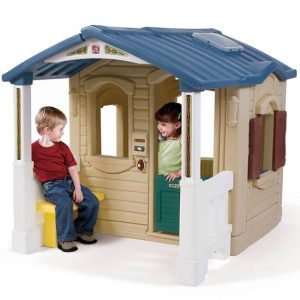 Kids Playhouse with porch.  Courtesy of Step2