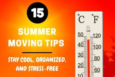 15 summer moving tips with free printable checklist