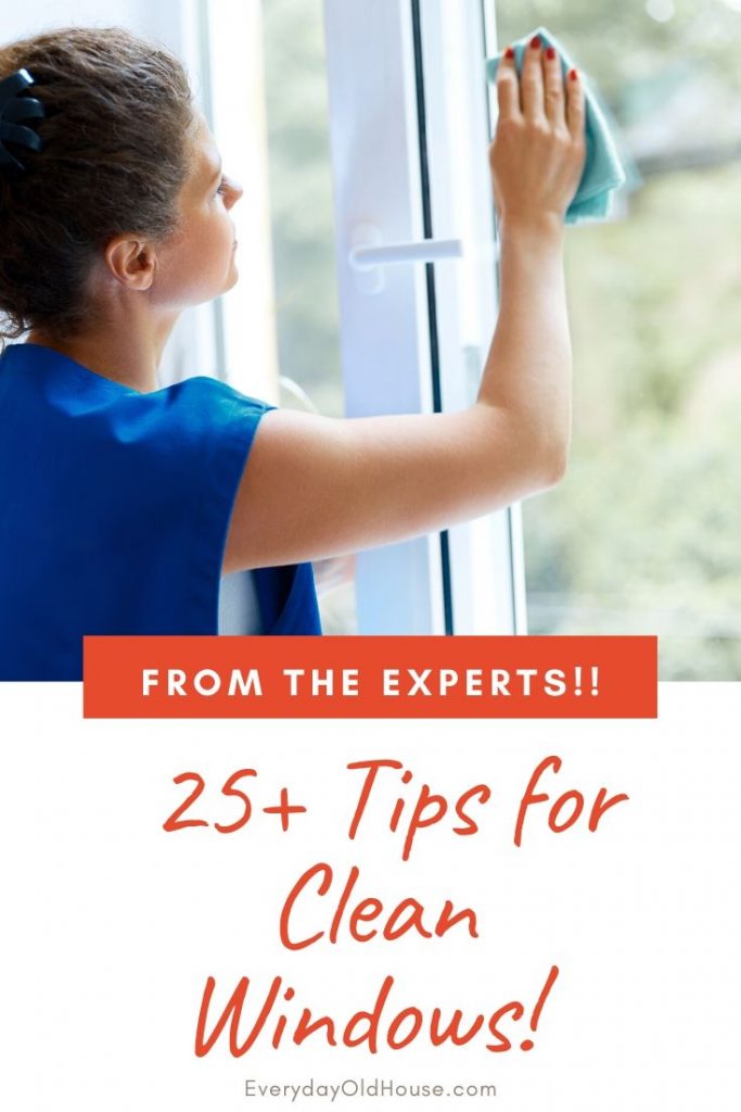 25+ Best Tips for Washing Windows from 15 Experts #tipstricksandhacks #cleaninghacks #dirtywindows