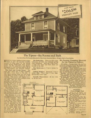 Gordon-Van Tine American Foursquare House. 1929 catalogCourtesy of archive.org