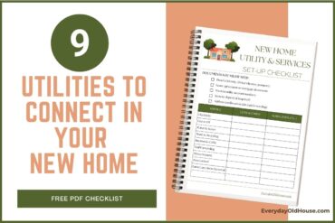 Printable utilities and services setup checklist pdf to ensure your electricity, water, internet, etc are ready before move-in day.