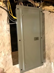 Electrical service panel - where is it most likely to be in your house? Basement? closet? Hidden area of your home #electricalpanel #fusebox