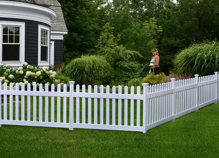 Where can you buy No Dig fence? Zippity Newport fence #zippity #nodigfence #instantcurbappeal #backyardfence