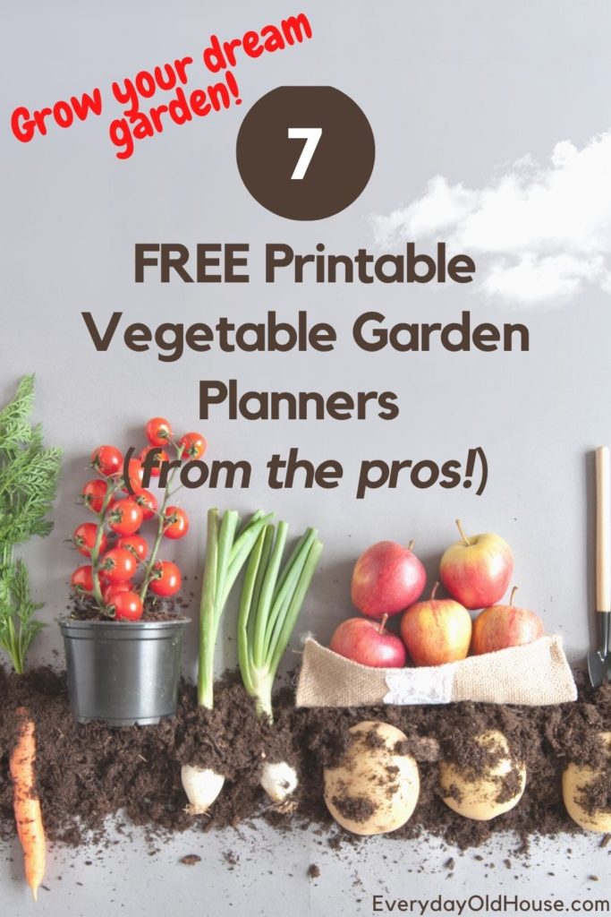 free garden planner printable