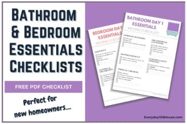 Make moving easier with this Bedroom & Bathroom Essentials Checklist. Pack smart for your first night and download our free printable guide.