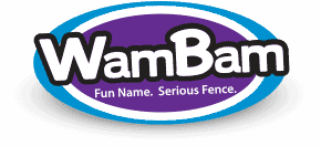 WamBam fence logo #wambam #nodigfence